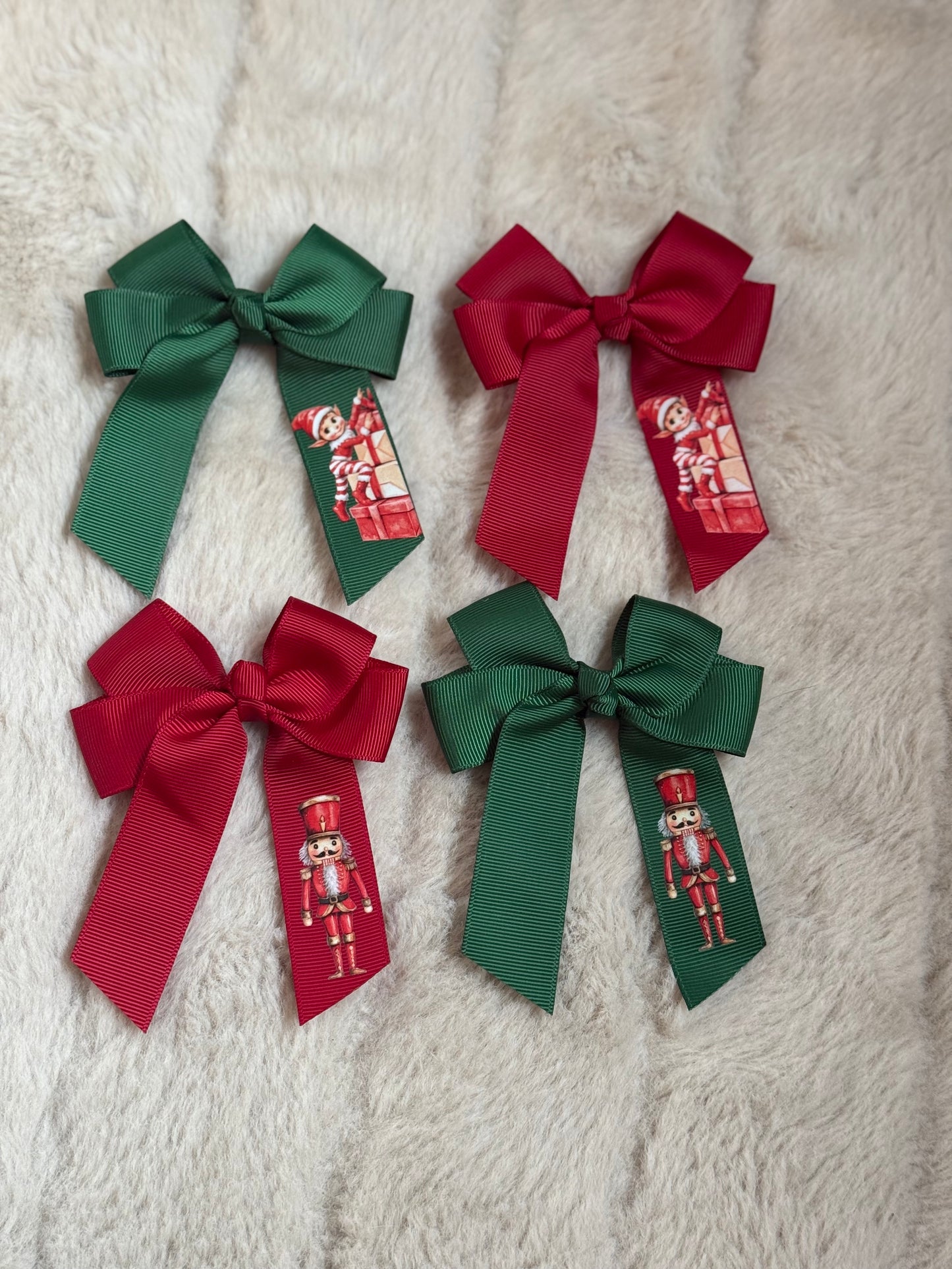 Festive Hair Bows