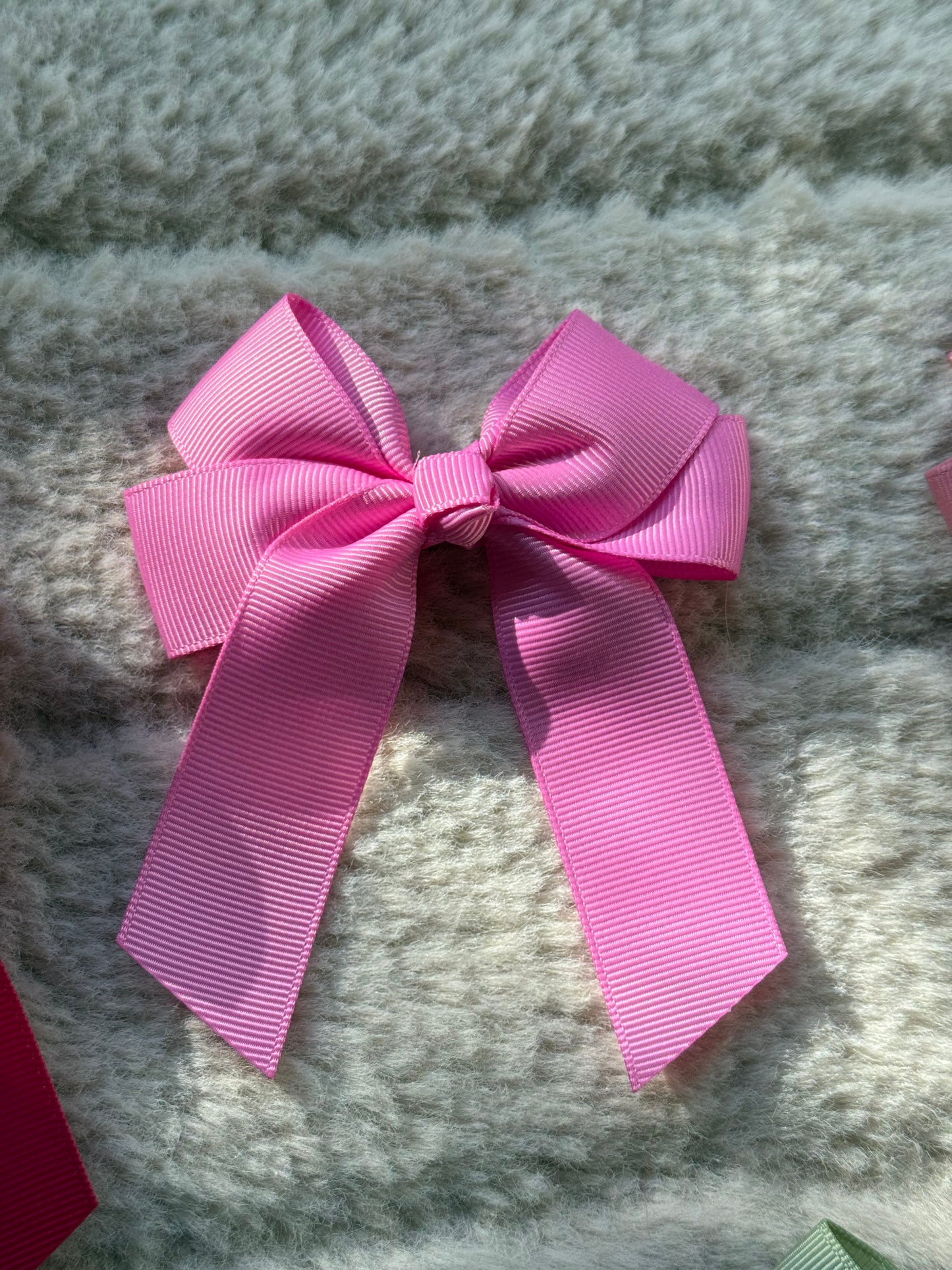 Hair Bow Clips 4”