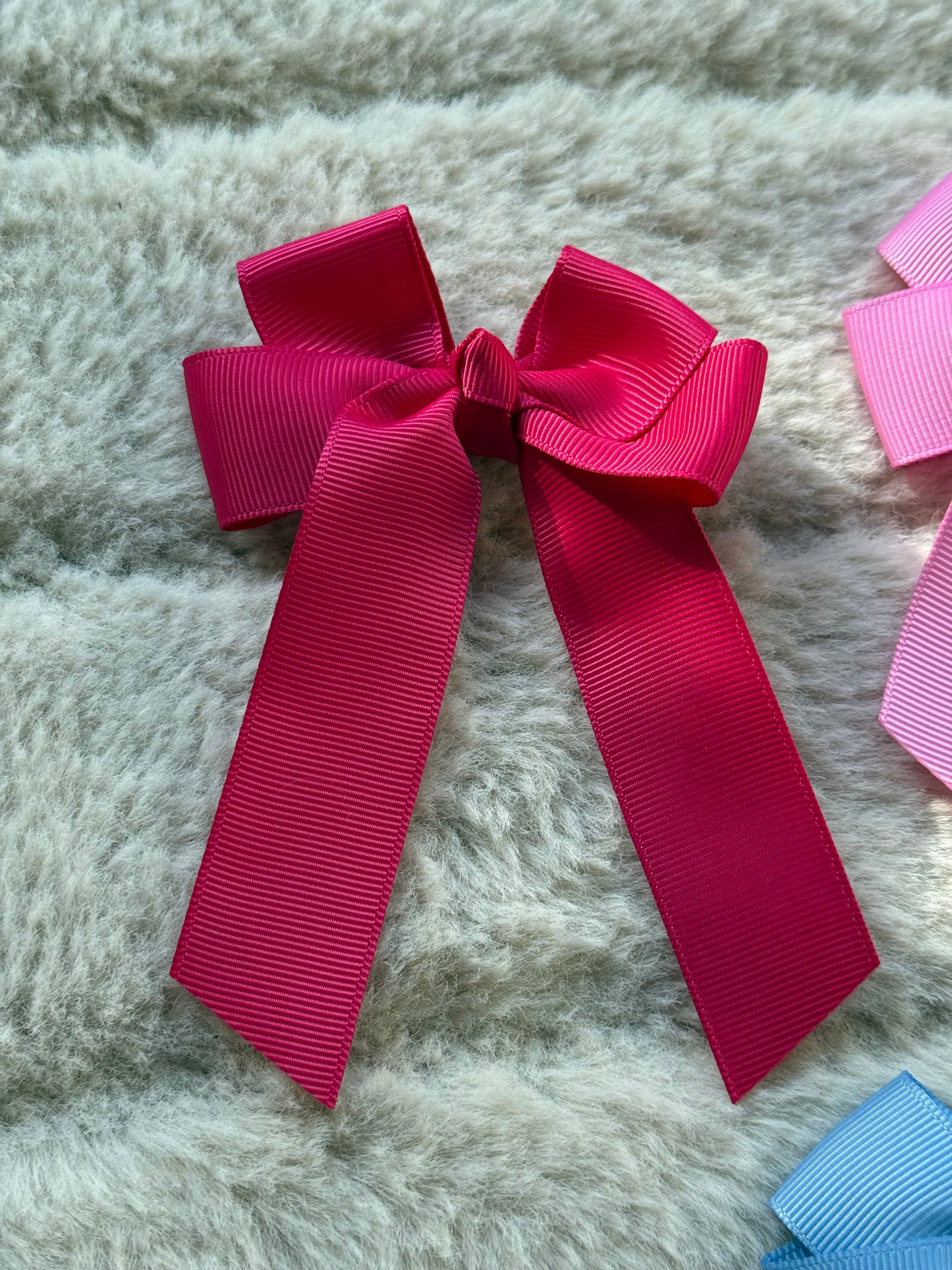 Hair Bow Clips 4”