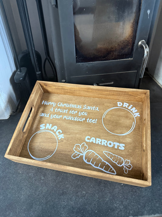 Santa Snack Tray