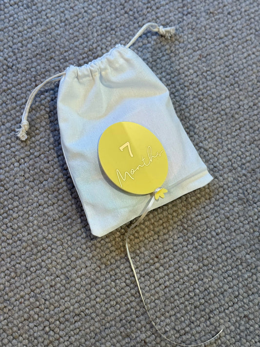 Baby Milestone Balloons