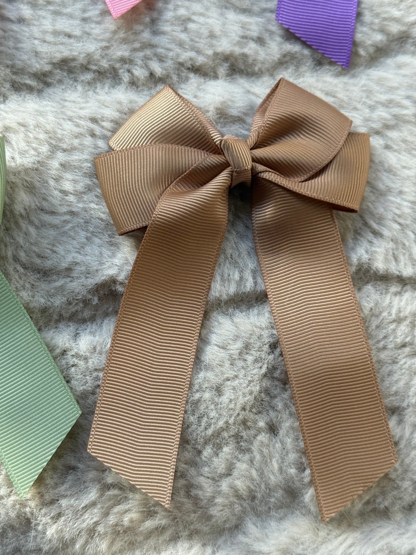 Hair Bow Clips 4”