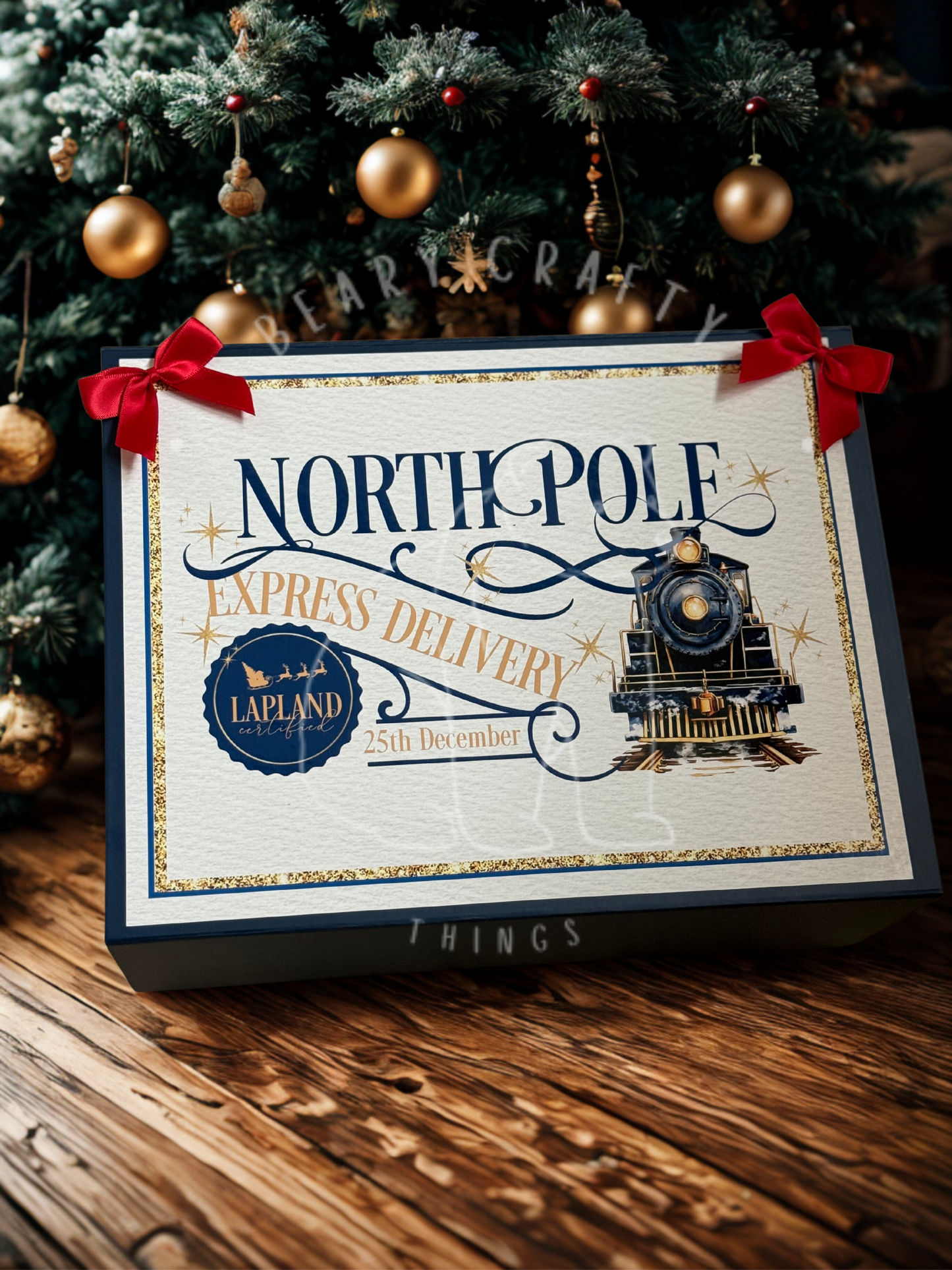 Magnetic Christmas Gift Box