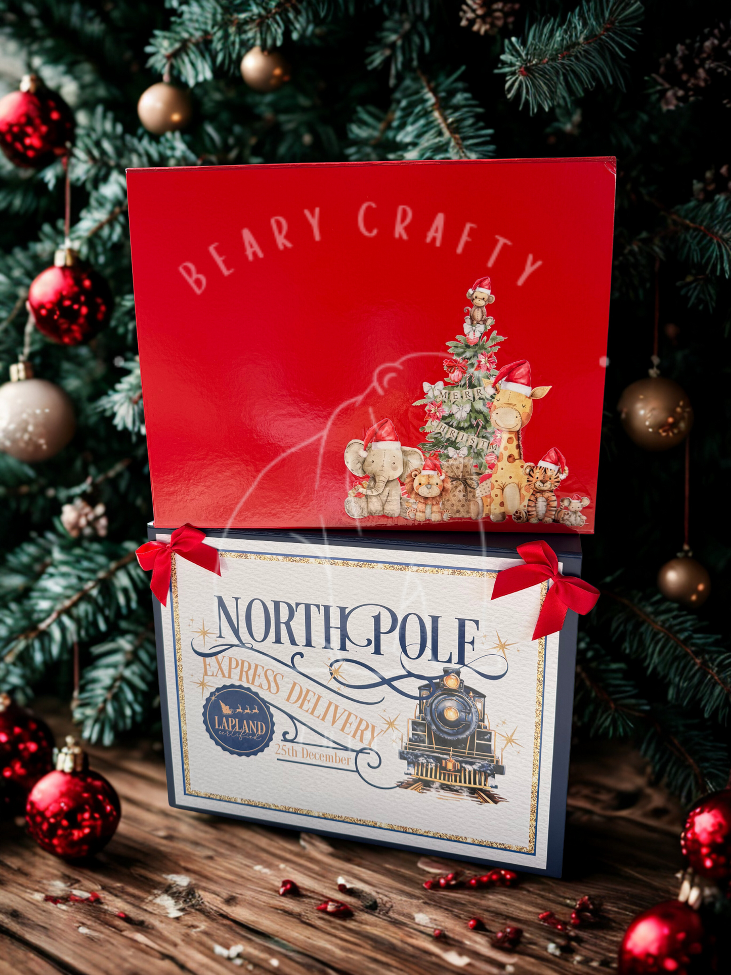 Magnetic Christmas Gift Box